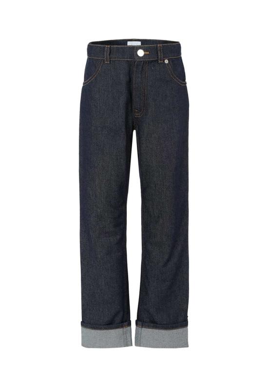  [키즈] 구찌 진 키즈 웹 디테일 데님 진