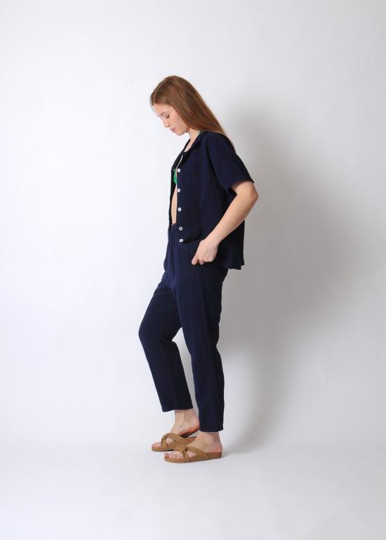  Conifer 셔츠 코니퍼 캠프 셔츠 네이비 - CONIFER