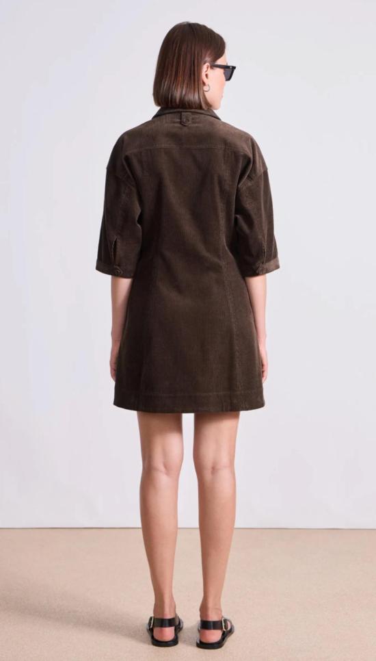  어피스 어파트 숏 원피스 Apiece Apart Luz 미니 드레스 캐롭 - APIECE APART