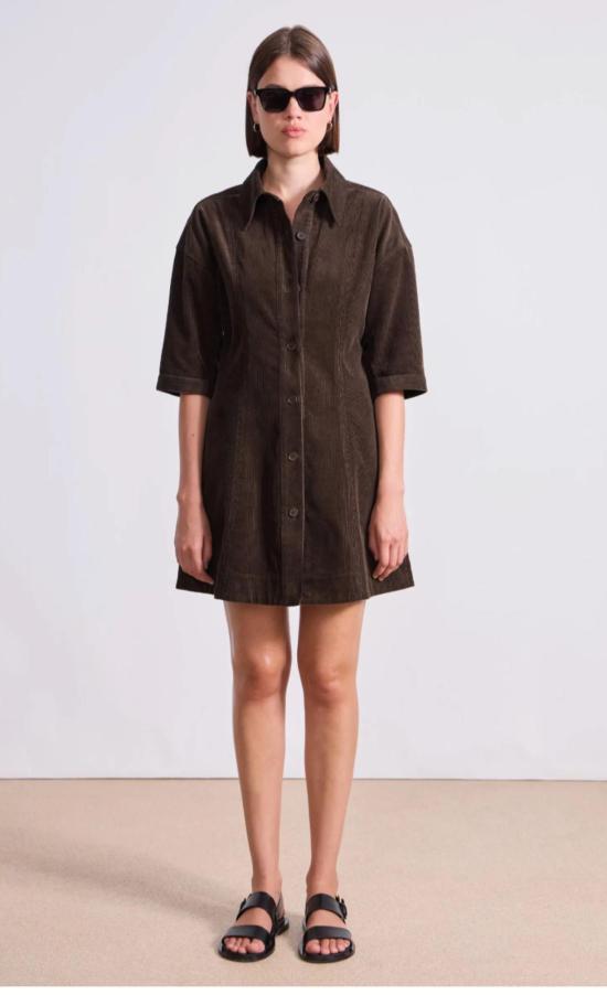  어피스 어파트 숏 원피스 Apiece Apart Luz 미니 드레스 캐롭