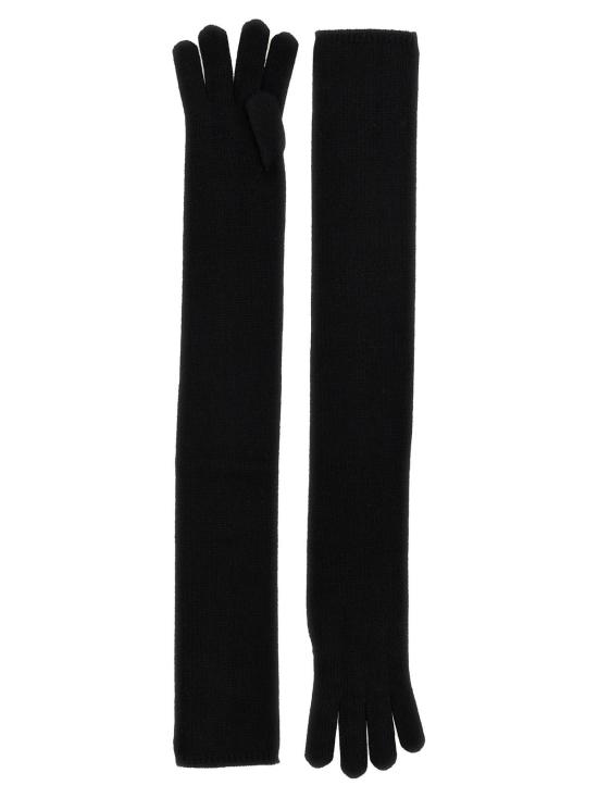  막스마라 장갑 막스 마라 티모르  블랙 - MAX MARA