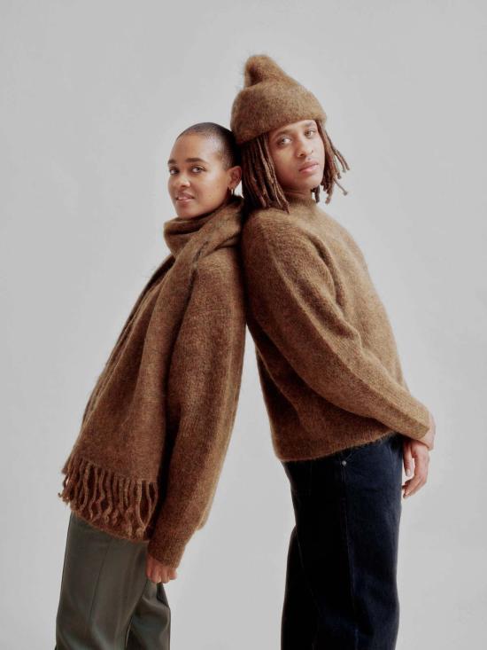  사야카 다비스 뉴욕 모자 사야카 데이비스 뉴욕 브러시드 모헤어 비니 - SAYAKA DAVIS NEW YORK