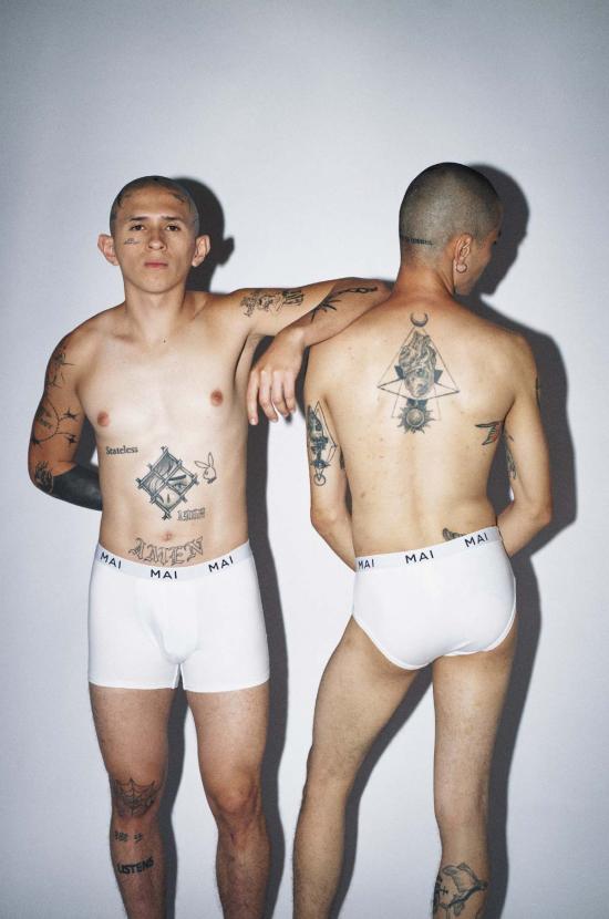  mai petit 팬티 마이 쁘띠 복서 화이트 - MAI PETIT