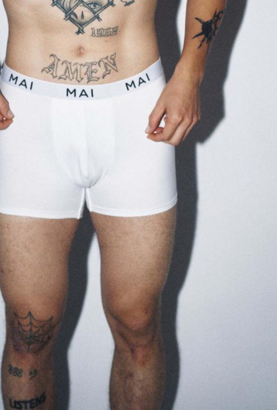  mai petit 팬티 마이 쁘띠 복서 화이트 - MAI PETIT