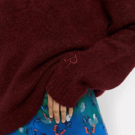  로제나 스웨터 로잔나 해리 풀오버 보르도 - ROSEANNA