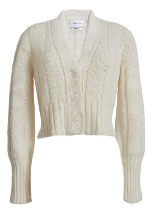  ELEVEN SIX 가디건 일레븐 식스 룰루 카디 아이보리 - OTHER BRANDS