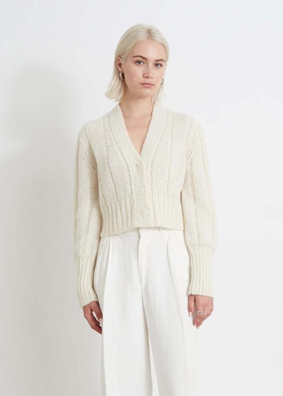  일레븐 식스 가디건 룰루 카디 아이보리