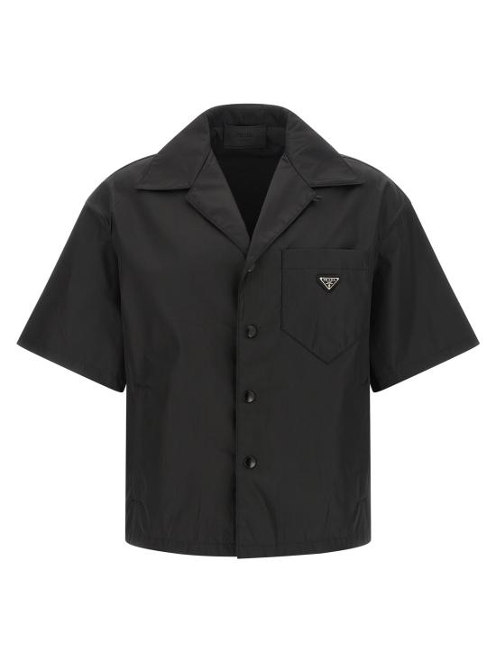 26SS 프라다 긴팔 셔츠 SC449SOOO1WQ8F0002 Black