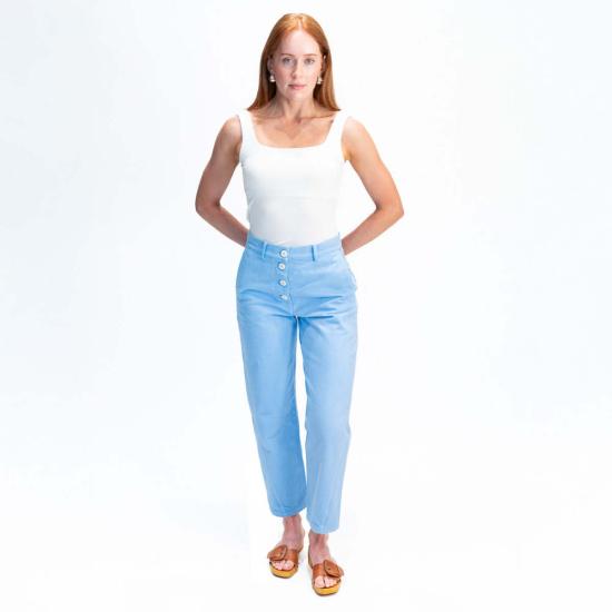  AVN 스트레이트 팬츠 Avn 아이리스  보