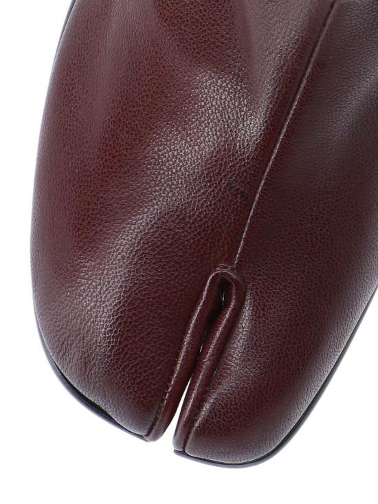  마르지엘라 부츠 Maison Margiela 타비 앵클  브라운 - MAISON MARGIELA