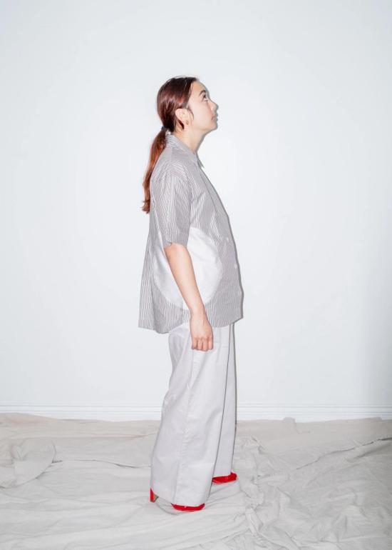  et Tigre 스트레이트 팬츠 에 티그레 웨인  옐로우 스트라이프 - OTHER BRANDS