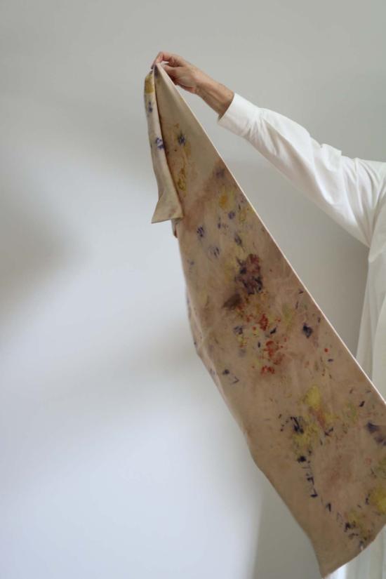  체이스 슈먼 머플러/스카프 에코 프린트 스카프