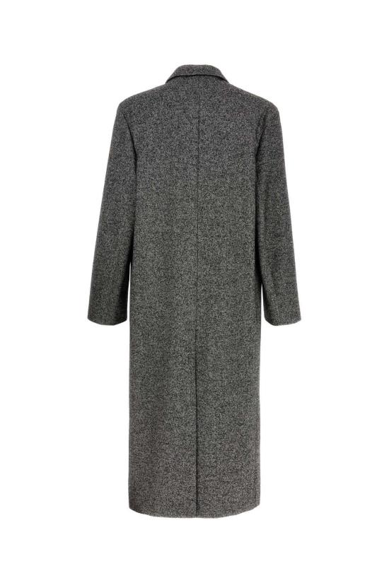  로에베 코트 투톤 울 블렌드  블랙/화이트 - LOEWE