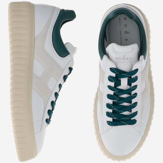 호간 드레스 슈즈 호건 H 슬래시 레이스업 슈즈 - HOGAN