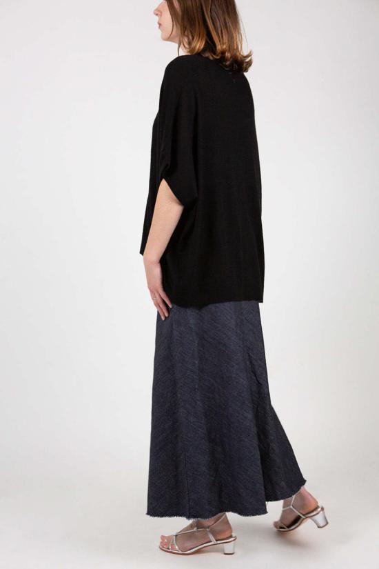  Erica Tanov 데님 스커트 에리카 타노브 이사벨  다크 인디고 - OTHER BRANDS