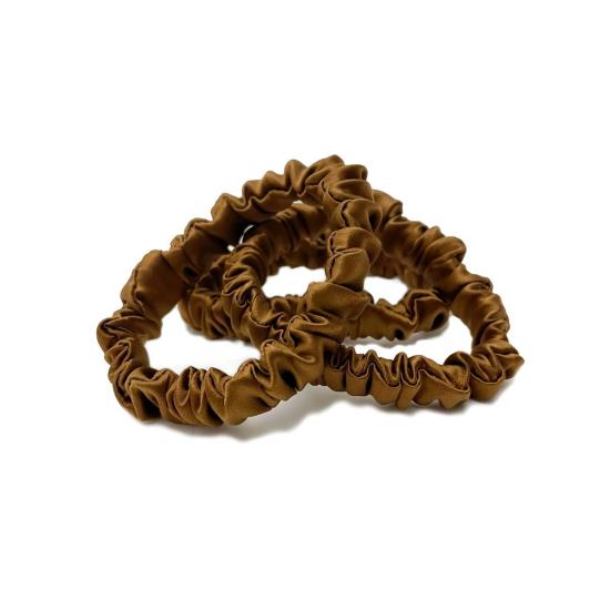  Krystell Barraza 헤어 액세서리 크리스텔 바라자 구리 실크 헤어 타이