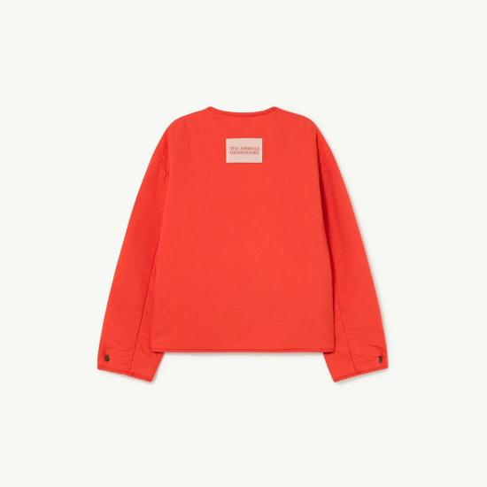  [키즈] 더 애니멀스 옵저버토리 자켓 어린이 동물 관측소 찌르레기 어린이 재킷 빨간 양 - THE ANIMALS OBSERVATORY