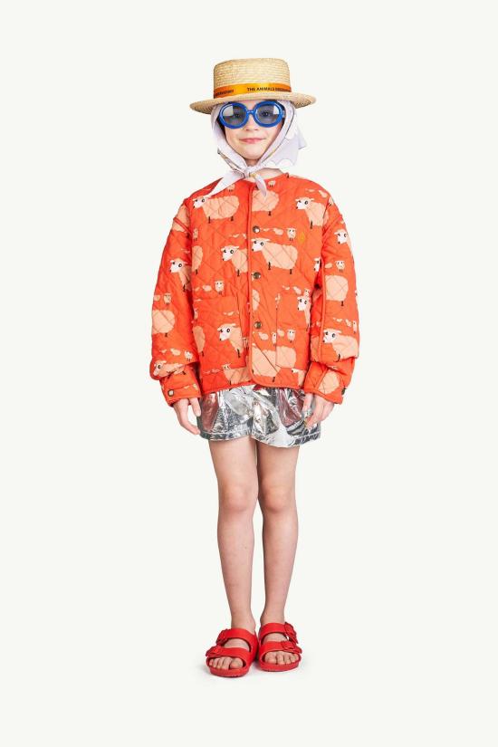  [키즈] 더 애니멀스 옵저버토리 자켓 어린이 동물 관측소 찌르레기 어린이 재킷 빨간 양 - THE ANIMALS OBSERVATORY