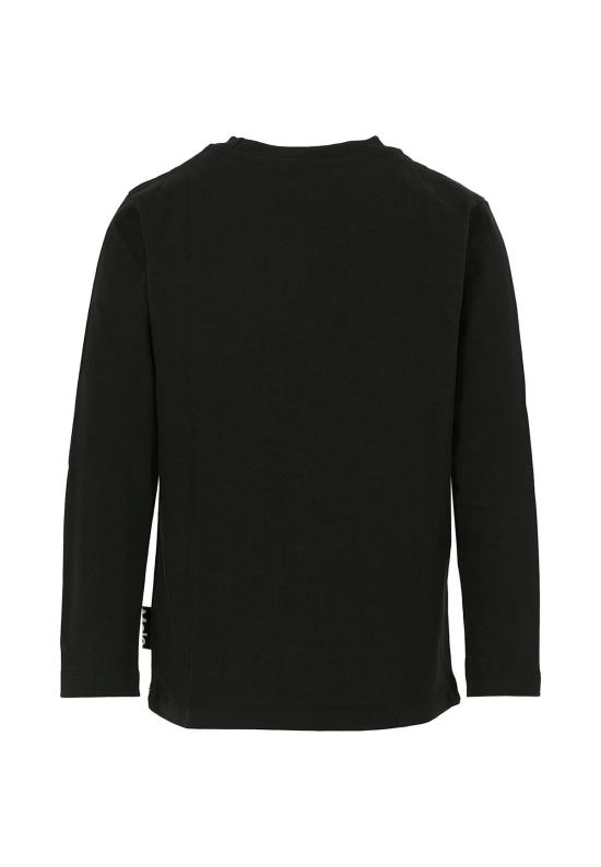  [키즈] 몰로 트레이닝 상의 강아지 프린트 아동용 티셔츠 블랙 - MOLO