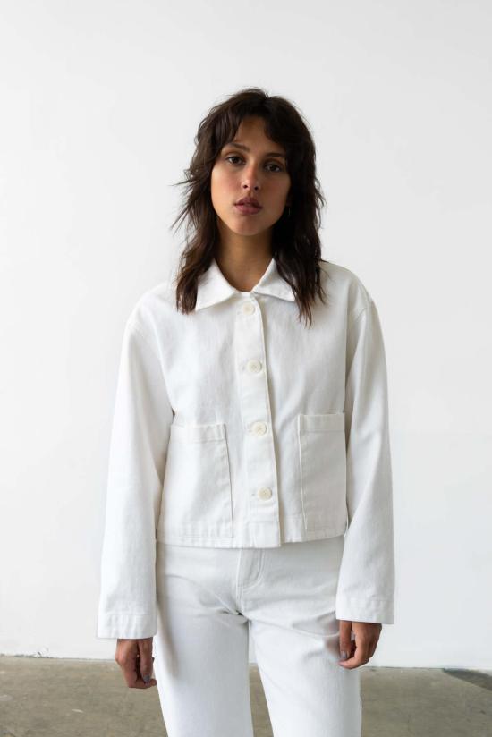  Waltz 데님 자켓 왈츠 크롭 재킷 라이트