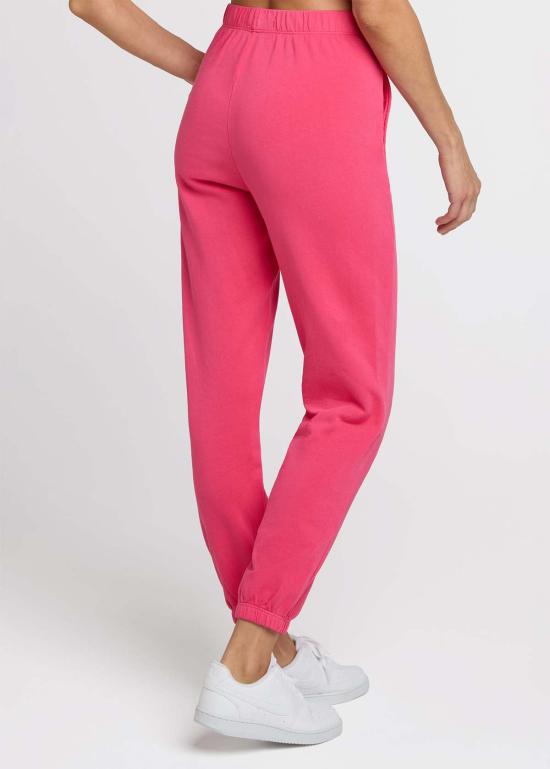  The Standard Stitch 스트레이트 팬츠 스탠다드 스티치 스웨트팬츠 핑크 - OTHER BRANDS