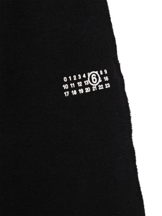  [키즈] MM6 메종마르지엘라 쇼츠/버뮤다 키즈 MM6 메종 마르지엘라 쇼츠 블랙 - MM6 MAISON MARGIELA