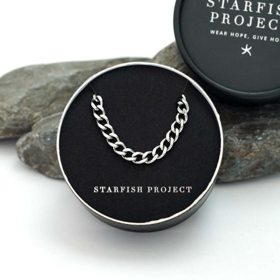  스타피쉬 프로젝트 목걸이/팬던트 링크드 커브 체인 목걸이 - STARFISH PROJECT