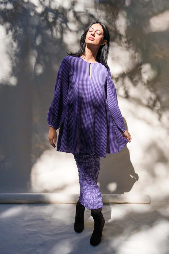  아바카시 롱 원피스 스모크드 컨버터블 맥시 스커트 드레스 - ABACAXI