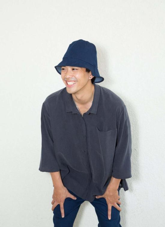  KAAREM 셔츠 카렘 소트 3/4 소매 버튼업 포켓 셔츠 다크 블루 - KAAREM