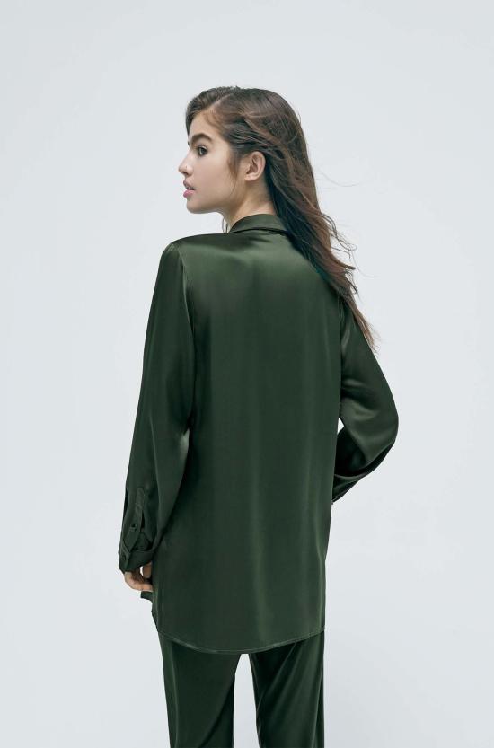  실크 런드리 수트 자켓 릴렉스드 블레이저 시더 - SILK LAUNDRY