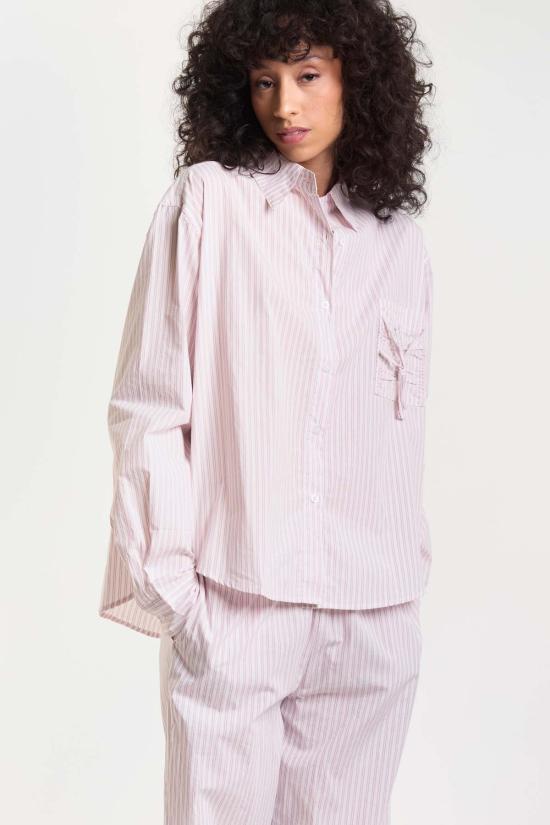  데이지 스튜디오 라운지 웨어 Deiji Studios 포켓 세트 머스크 스트라이프 - DEIJI STUDIO