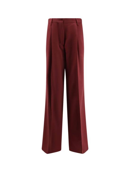  드리스 반 노튼 스트레이트 팬츠 Dries Van Noten Portias 울 팬츠 Brique