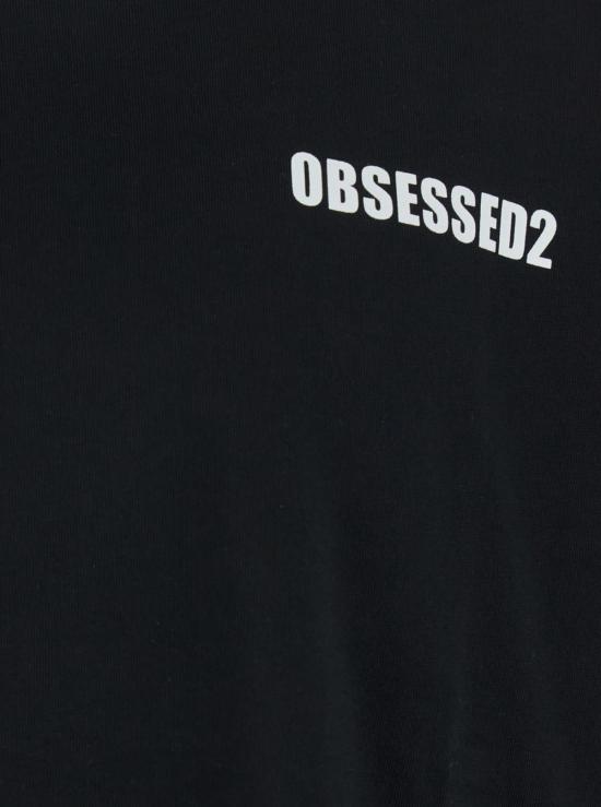  디스퀘어드2 반팔 티셔츠 Dsquared2 코튼 티셔츠 - DSQUARED2