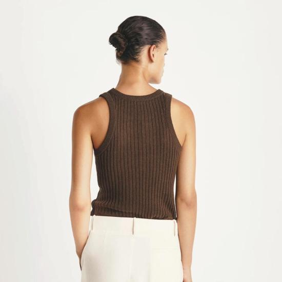  마스콥 민소매 티셔츠 매스코브 마혼 니트 탱크탑 - MASSCOB