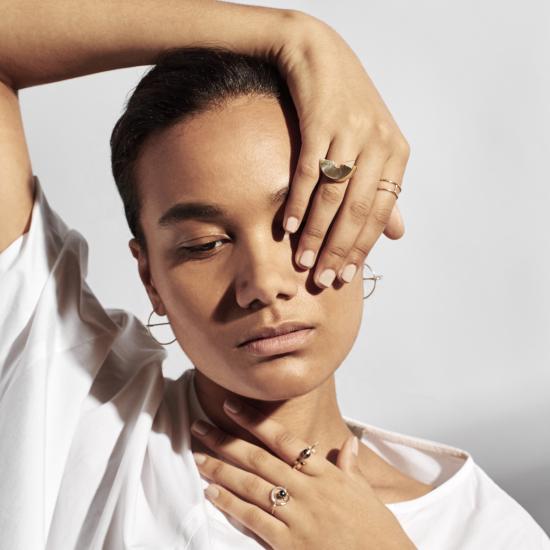  메탈렙시스 프로젝트 이어링 후프 귀걸이 스털링 실버 - METALEPSIS PROJECTS