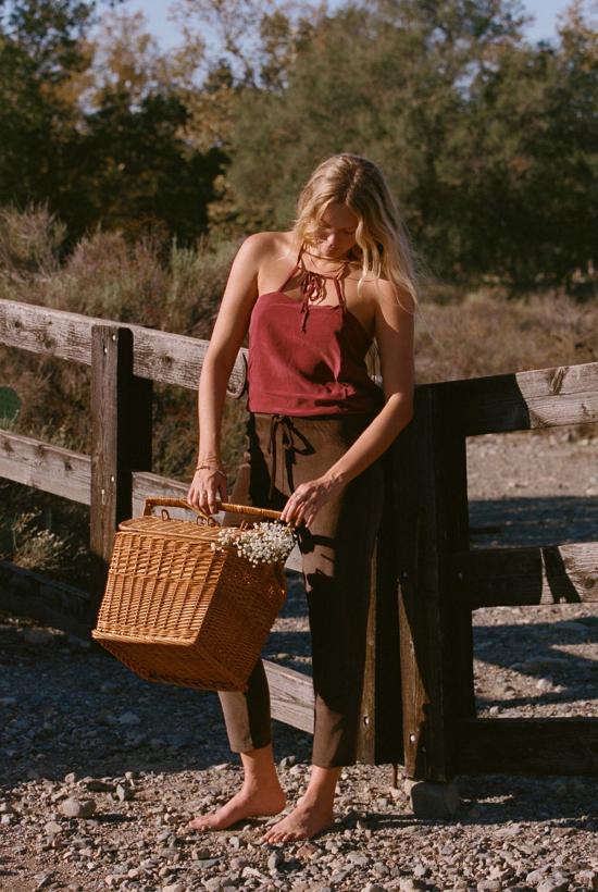  메릿 찰스 민소매 티셔츠 찰리 탱크 - MERRITT CHARLES