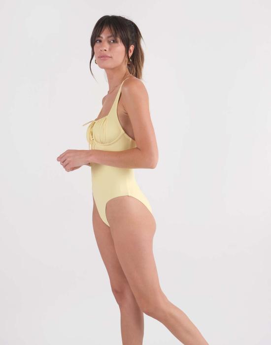  Galamaar 원피스 수영복 갈라마르 셔츠 원피스 멜로우 옐로우 - OTHER BRANDS