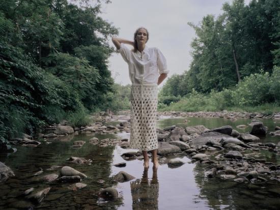  사야카 다비스 뉴욕 롱 원피스 사야카 데이비스 뉴욕 크로셰  화이트 - SAYAKA DAVIS NEW YORK