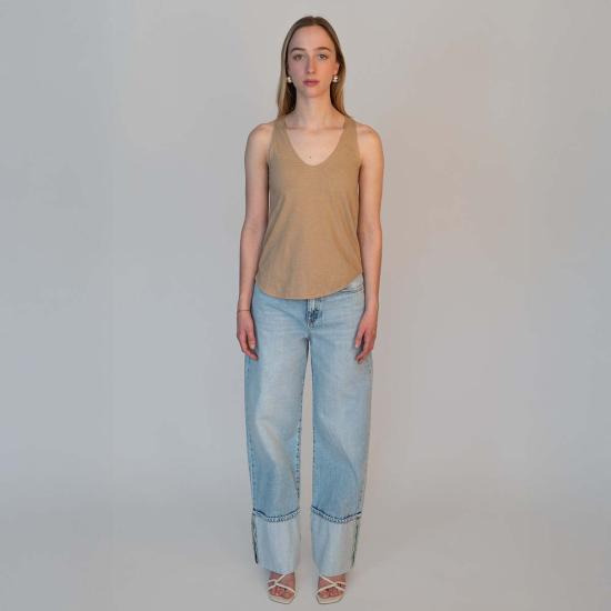  알리지 민소매 티셔츠 알리시 103415 코튼 탱크탑 - ALYSI