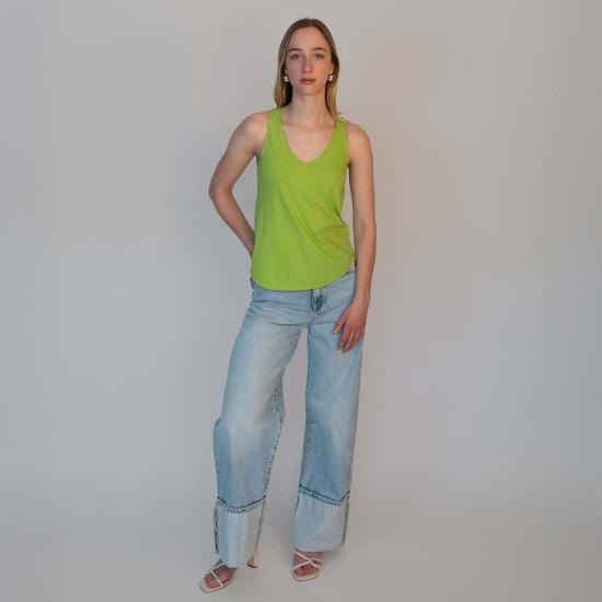  알리지 민소매 티셔츠 알리시 103415 코튼 탱크탑 - ALYSI