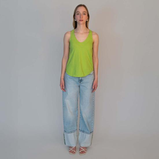  알리지 민소매 티셔츠 알리시 103415 코튼 탱크탑 - ALYSI