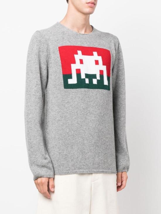  꼼데가르송 스웨터 Comme Des Garçons 그래픽 프린트 - COMME DES GARCONS