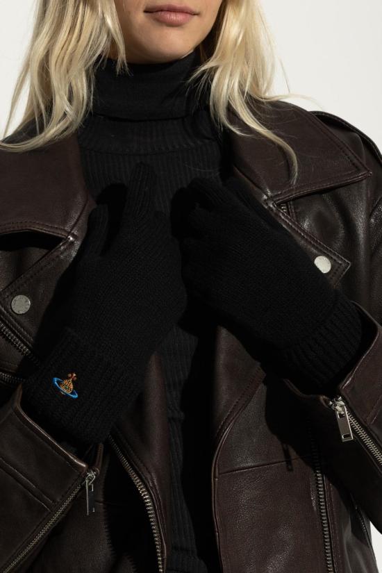  비비안웨스트우드 장갑 비비안 웨스트우드 블랙 - VIVIENNE WESTWOOD