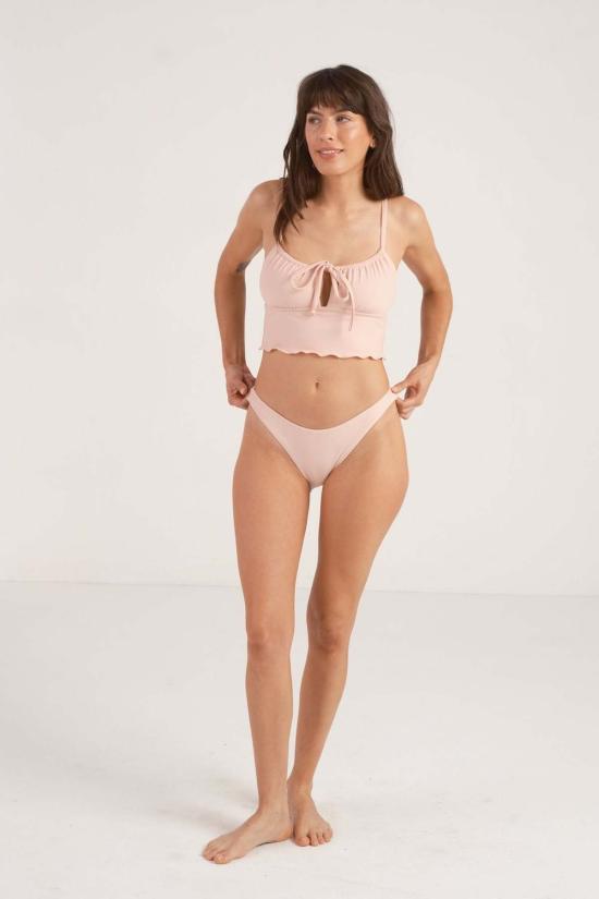  갈라마르 비키니 수영복 셀레나 크롭탑 블러쉬 - GALAMAAR