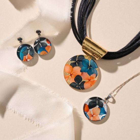  Ten Thousand Villages 이어링 만 개의 마을 안토넬라 꽃잎 드롭 귀걸이 - OTHER BRANDS