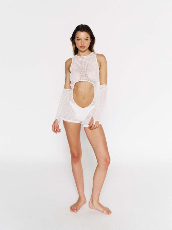  마이 쁘띠 점프수트 블론디  아이보리 - MAI PETIT