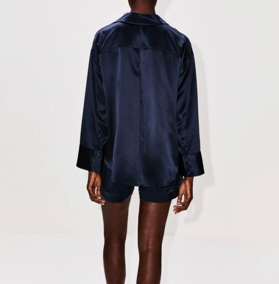  사블린 블라우스 벤튼 슬라우치 롱셔츠 - SABLYN