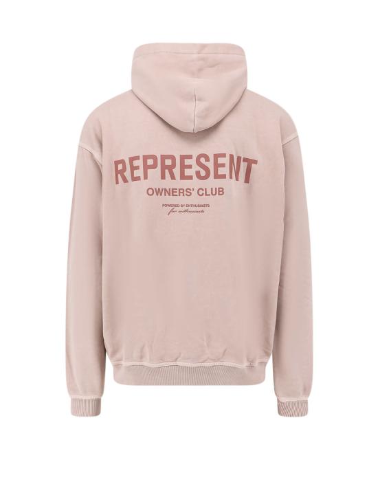  리프레젠트 스웨터 더스티 모브 색상의 후드 를 소개합니다. - REPRESENT