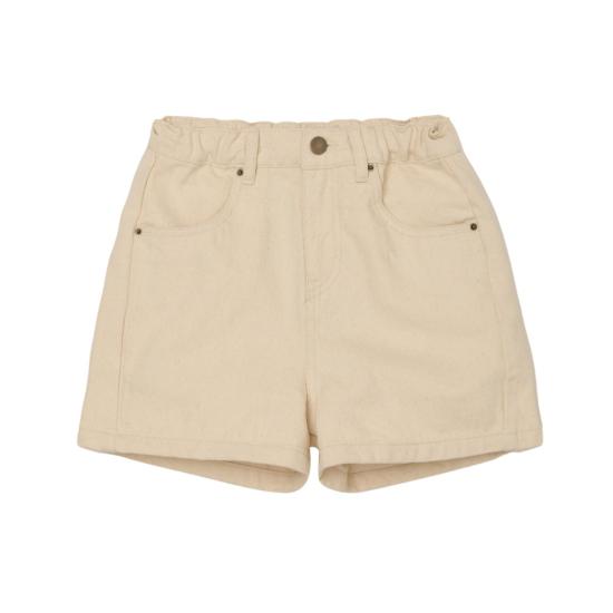  [키즈] 메인 스토리 쇼츠/버뮤다 키즈  데님 반바지 내추럴