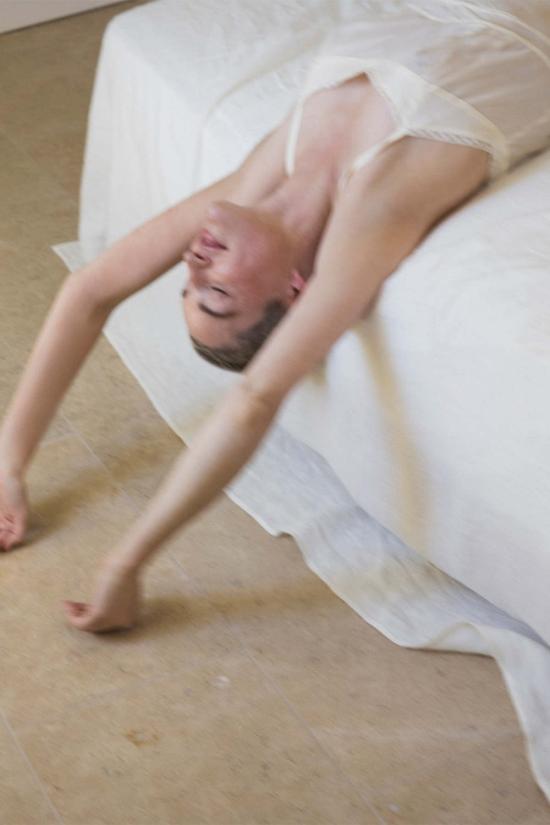  Erica Tanov 라운지 웨어 에리카 타노프 롤라 실크 슬립 드레스 아이보리 - OTHER BRANDS